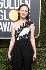 ALEXIS BLEDEL at 75th Annual Golden Globe Awards in Beverly Hills 01/07/2018