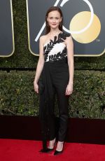 ALEXIS BLEDEL at 75th Annual Golden Globe Awards in Beverly Hills 01/07/2018
