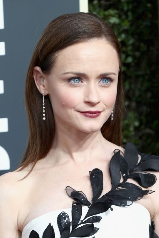 ALEXIS BLEDEL at 75th Annual Golden Globe Awards in Beverly Hills 01/07/2018