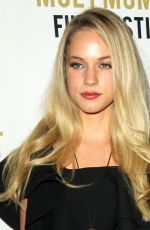 ALEXIS KNAPP at 3rd Annual Moet Moment Film Festival Golden Globes Week in Los Angeles 01/05/2018