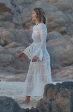 ALI LARTER at a Beach in Cabo San Lucas 01/01/2018