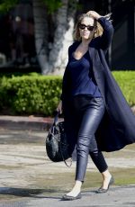 ALI LARTER LEaves a Salon in Los Angeles 01/04/2018