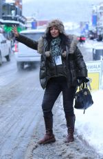 ALICE AMTER Out at Sundance Film Festival in Park City 01/20/2018