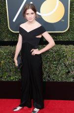 ALICE ENGLERT at 75th Annual Golden Globe Awards in Beverly Hills 01/07/2018