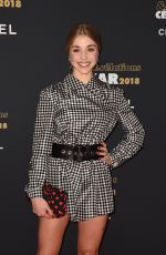 ALICE ISAAZ at Cesar Revelations 2018 at Le Petit Palais in Paris 01/15/2018