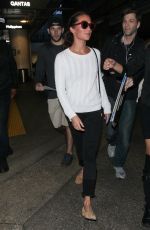 ALICIA VIKANDER at Los Angeles International Airport 01/06/2018