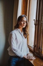 ALICIA VIKANDER on the Set of a Photoshoot in Gothenburg 01/27/2018