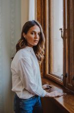 ALICIA VIKANDER on the Set of a Photoshoot in Gothenburg 01/27/2018