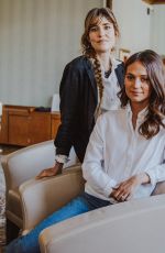 ALICIA VIKANDER on the Set of a Photoshoot in Gothenburg 01/27/2018