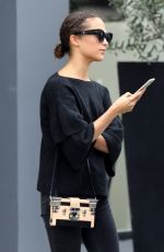 ALICIA VIKANDER Out for Lunch ar E Baldi in Beverly Hills 01/16/2018