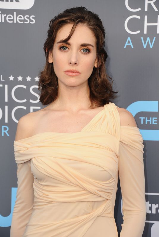 ALISON BRIE at 2018 Critics