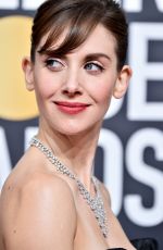 ALISON BRIE at 75th Annual Golden Globe Awards in Beverly Hills 01/07/2018