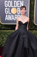 ALISON BRIE at Instyle and Warner Bros Golden Globes After-party in Los Angeles 01/07/2018