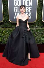 ALISON BRIE at Instyle and Warner Bros Golden Globes After-party in Los Angeles 01/07/2018