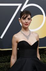 ALISON BRIE at Instyle and Warner Bros Golden Globes After-party in Los Angeles 01/07/2018