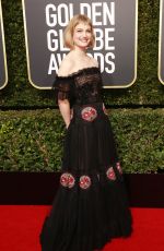ALISON SUDOL at 75th Annual Golden Globe Awards in Beverly Hills 01/07/2018