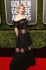 ALISON SUDOL at 75th Annual Golden Globe Awards in Beverly Hills 01/07/2018