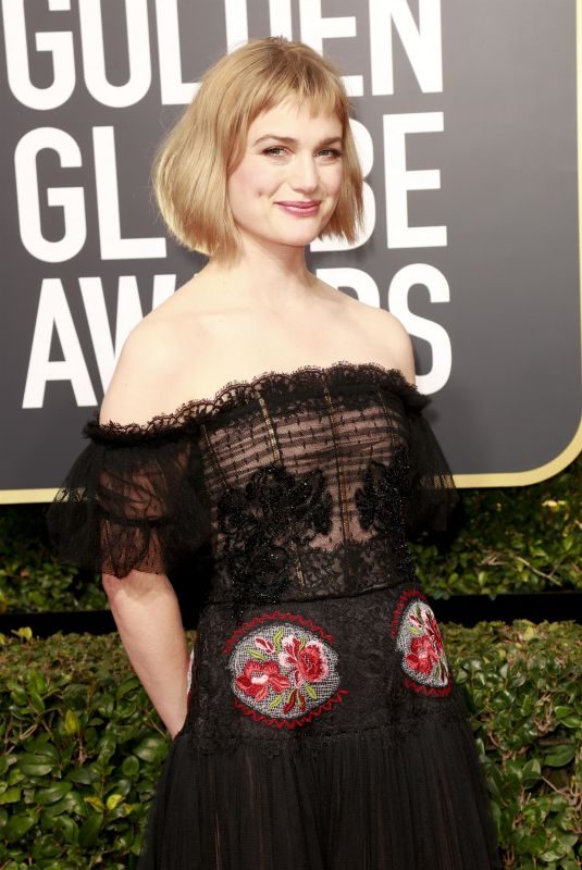 ALISON SUDOL at 75th Annual Golden Globe Awards in Beverly Hills 01/07/2018