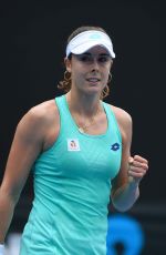 ALIZE CORNET at Australian Open Tennis Tournament in Melbourne 01/15/2018