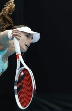 ALIZE CORNET at Australian Open Tennis Tournament in Melbourne 01/15/2018
