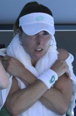 ALIZE CORNET at Australian Open Tennis Tournament in Melbourne 01/19/2018