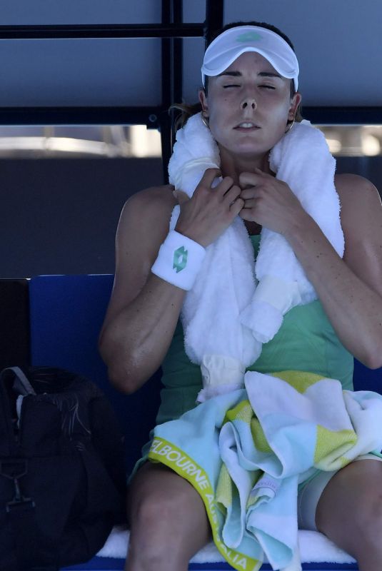 ALIZE CORNET at Australian Open Tennis Tournament in Melbourne 01/19/2018