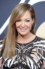 ALLISON JANNEY at 75th Annual Golden Globe Awards in Beverly Hills 01/07/2018