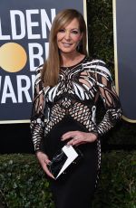 ALLISON JANNEY at 75th Annual Golden Globe Awards in Beverly Hills 01/07/2018