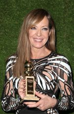 ALLISON JANNEY at 75th Annual Golden Globe Awards in Beverly Hills 01/07/2018