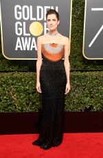 ALLISON WILLIAMS at 75th Annual Golden Globe Awards in Beverly Hills 01/07/2018