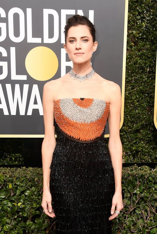 ALLISON WILLIAMS at 75th Annual Golden Globe Awards in Beverly Hills 01/07/2018