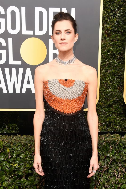 ALLISON WILLIAMS at 75th Annual Golden Globe Awards in Beverly Hills 01/07/2018
