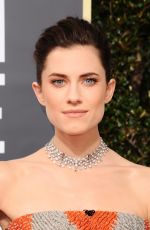 ALLISON WILLIAMS at 75th Annual Golden Globe Awards in Beverly Hills 01/07/2018