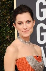 ALLISON WILLIAMS at 75th Annual Golden Globe Awards in Beverly Hills 01/07/2018