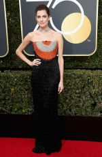 ALLISON WILLIAMS at 75th Annual Golden Globe Awards in Beverly Hills 01/07/2018