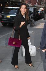ALY RAISMAN Leaves The View in New York 01/26/2018