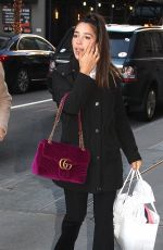 ALY RAISMAN Leaves The View in New York 01/26/2018