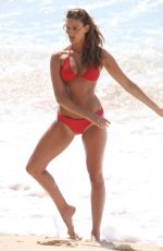 ALYCE CRAWFORD in Bikini on the Set of a Photoshoot at Bondi Beach 01/23/2018
