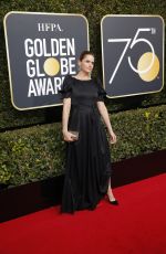 AMANDA PEET at 75th Annual Golden Globe Awards in Beverly Hills 01/07/2018