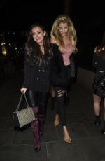 AMBER DAVIES and OLIVIA ATTWOOD Night Out in Manchester 01/13/2018