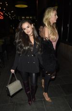 AMBER DAVIES and OLIVIA ATTWOOD Night Out in Manchester 01/13/2018