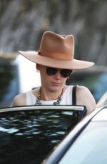 AMBER HEARD Out Shopping in West Hollywood 01/18/2018