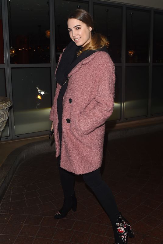 AMBER LE BON Night Out in London 01/30/2018