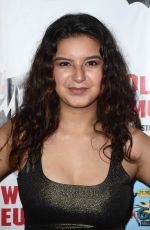 AMBER ROMERO at 66 Retrospective and Batman Exhibit Opening Night in Los Angeles 01/10/2018