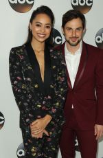 AMBER STEVENS at ABC All-star Party at TCA Winter Press Tour in Los Angeles 01/08/2018