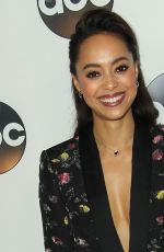 AMBER STEVENS at ABC All-star Party at TCA Winter Press Tour in Los Angeles 01/08/2018