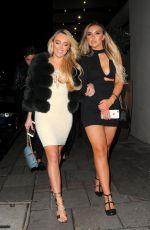 AMBER TURNER Night Out in London 01/20/2018