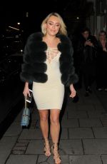 AMBER TURNER Night Out in London 01/20/2018