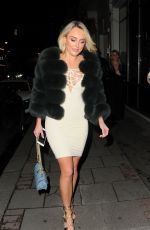 AMBER TURNER Night Out in London 01/20/2018