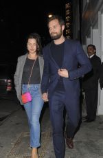 AMELIA WARNER and Jamie Dornan at Soho House VIP Relaunch Party in London 01/18/2018